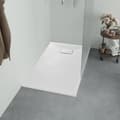 Miniatyrbilde 1 av 6: vidaXL Dusjbrett SMC hvit 90x90 cm
