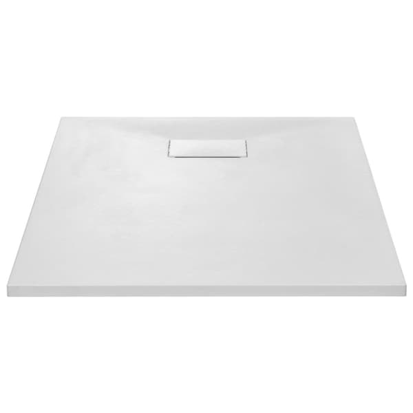 vidaXL brusekar SMC 100 x 80 cm hvid