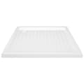 Miniatyrbillede 3 af 7: vidaXL brusekar med dupper 80x80x4 cm ABS hvid