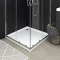 Miniatyrbillede 1 af 7: vidaXL brusekar med dupper 80x80x4 cm ABS hvid