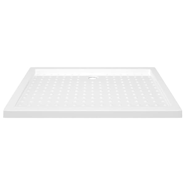 vidaXL Suihkualusta valkoinen 70x100x4 cm ABS