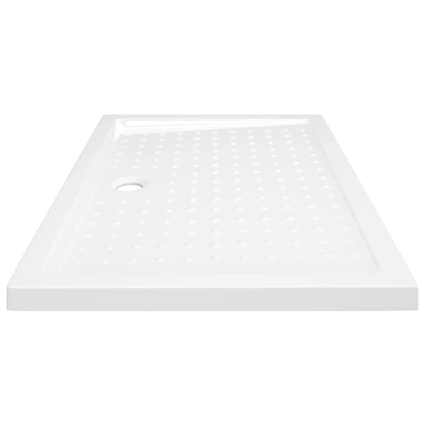 vidaXL Suihkualusta valkoinen 70x100x4 cm ABS