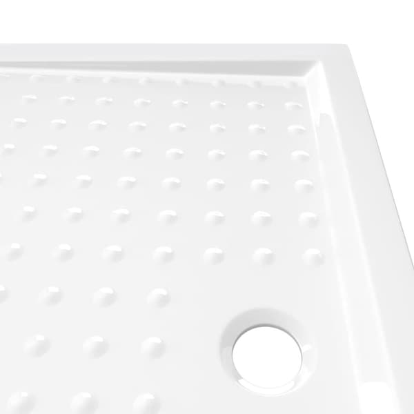 vidaXL Suihkualusta valkoinen 70x100x4 cm ABS