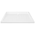 Pikkukuva 3 / 7: vidaXL Suihkualusta valkoinen 90x70x4 cm ABS