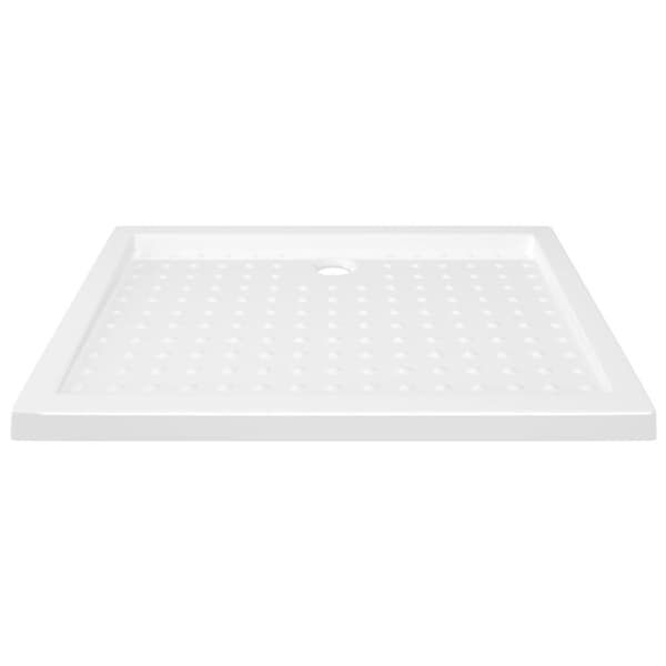 vidaXL Suihkualusta valkoinen 90x70x4 cm ABS