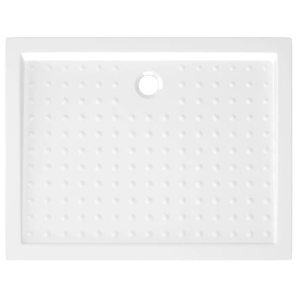 vidaXL Suihkualusta valkoinen 90x70x4 cm ABS