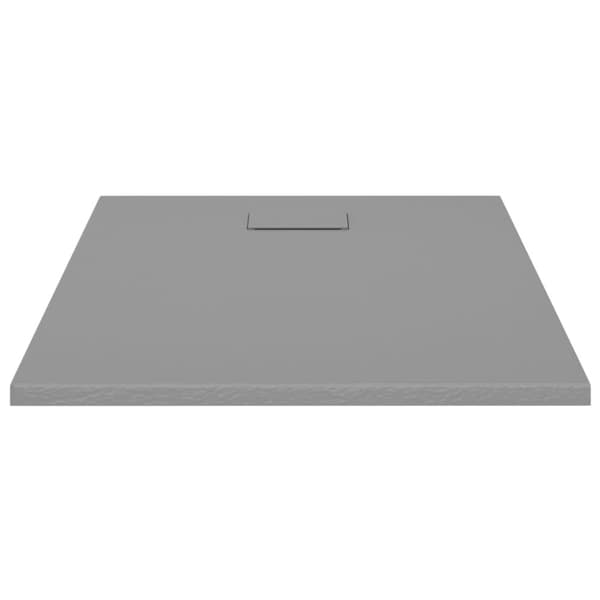 vidaXL brusekar SMC 100x80 cm grå