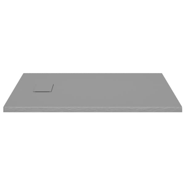 vidaXL brusekar SMC 100x80 cm grå