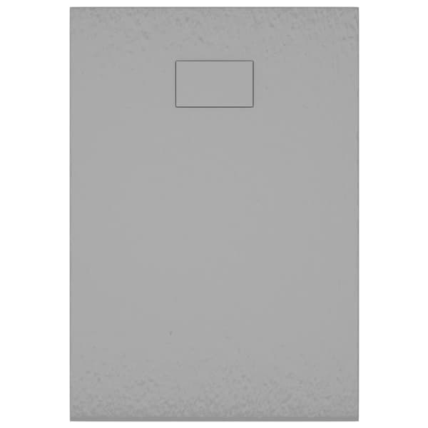 vidaXL Duschkar SMC grå 100x70 cm