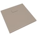 Miniatyrbilde 5 av 8: vidaXL Dusjbrett SMC brun 90x90 cm