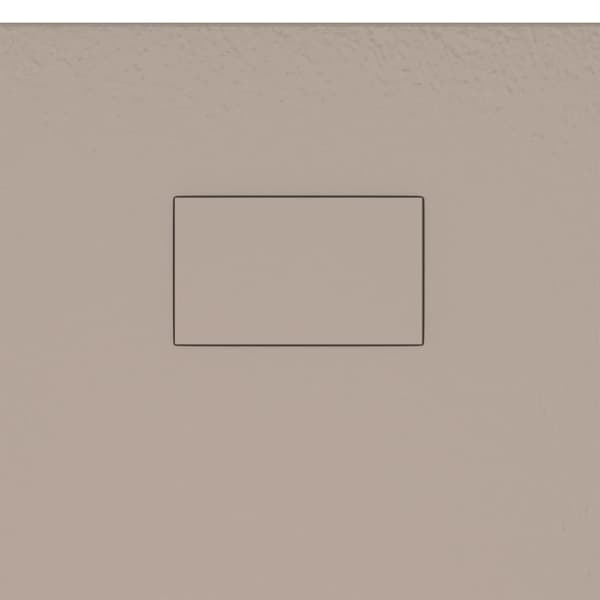 vidaXL Dusjbrett SMC brun 90x90 cm
