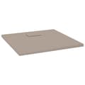 Miniatyrbilde 2 av 8: vidaXL Dusjbrett SMC brun 90x90 cm
