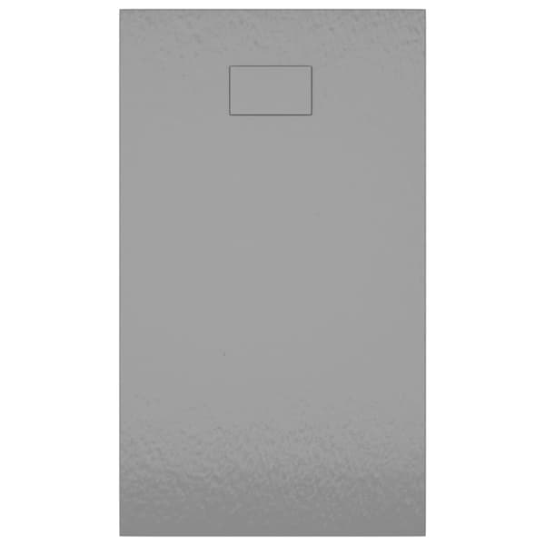 vidaXL brusekar SMC 120x70 cm grå