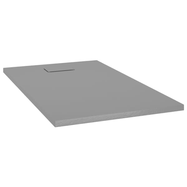 vidaXL brusekar SMC 120x70 cm grå