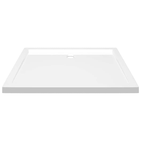 vidaXL Rektangulært dusjbrett ABS 70x90 cm