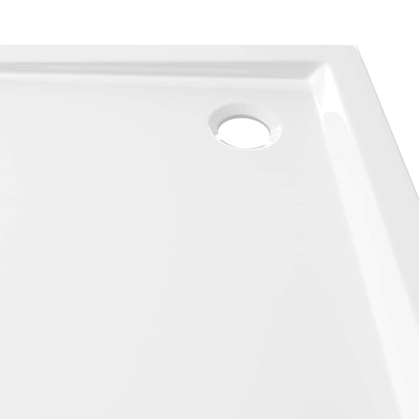 vidaXL Duschkar fyrkantigt ABS 90x90 cm