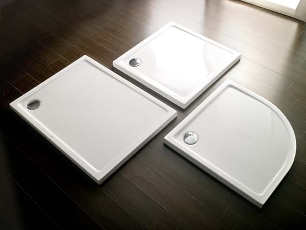 REA SAVOY AKRYL DUSCHBRICKA VIT 90X90