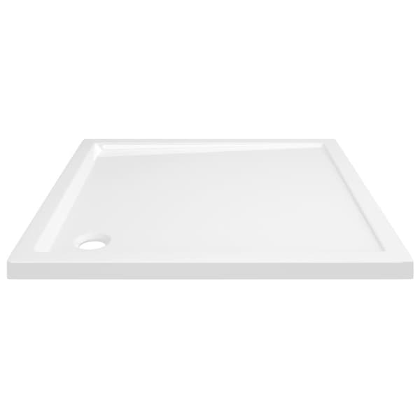 brusekar 90x90 cm ABS firkantet