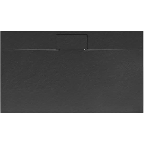 DUSCHBRICKA BAZALT LONG BLACK 80X120