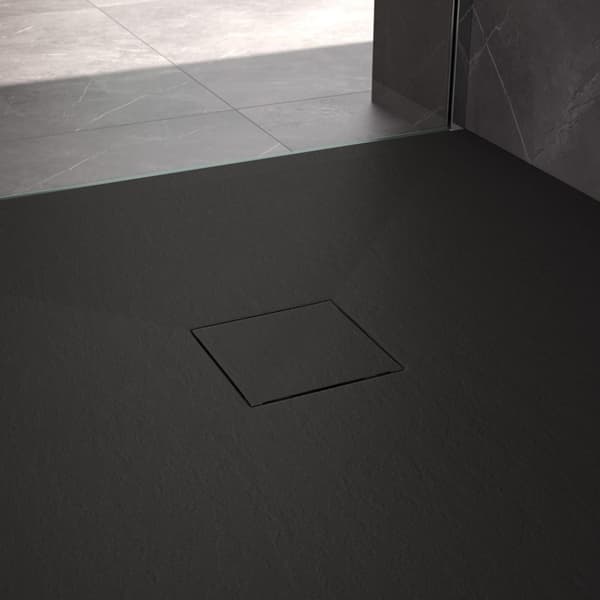 DUSCHBRICKA MAGNUM BLACK 80X100