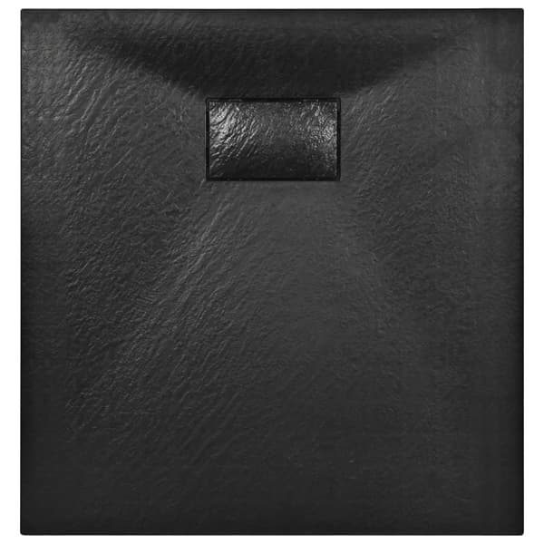 vidaXL brusekar SMC 90 x 80 cm sort - Brusekar