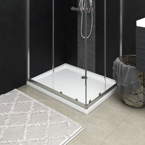 vidaXL brusekar 70x90 cm ABS rektangulært -  Brusekar