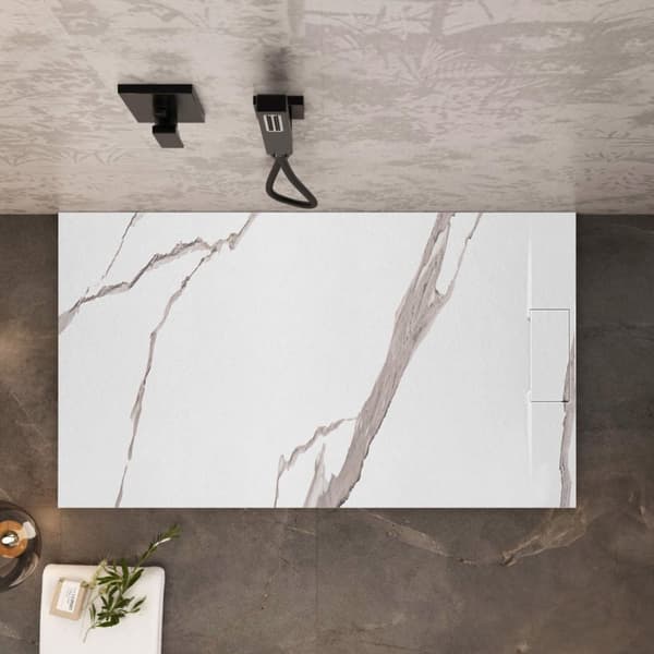 Brusekar Bazalt CARRARA HVID 80x100