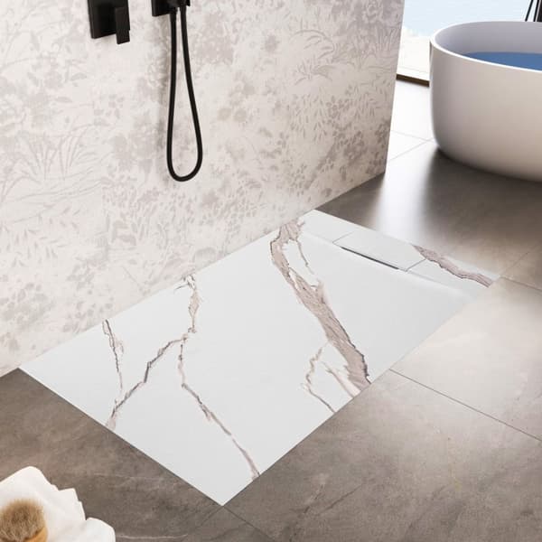 Brusekar Bazalt CARRARA HVID 80x100