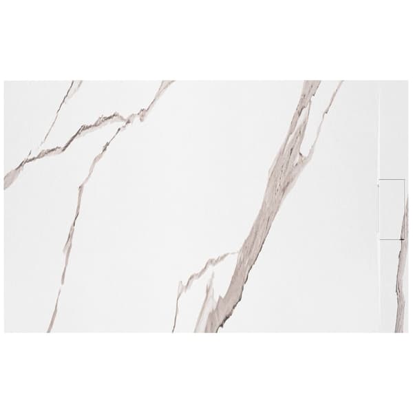 Brusekar Bazalt CARRARA HVID 80x100