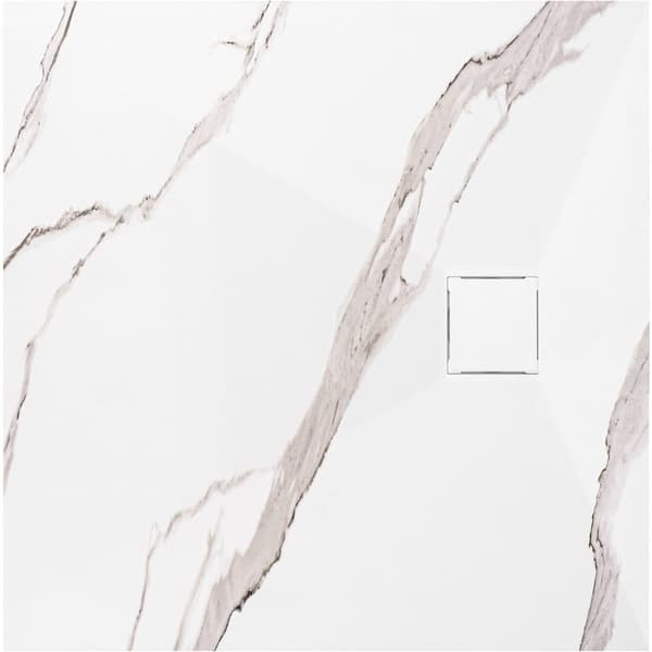 Brusekar Magnum CARRARA HVID 90x90