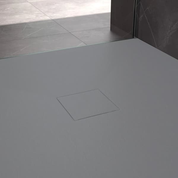 Duschbricka Magnum GRÅ 90x90
