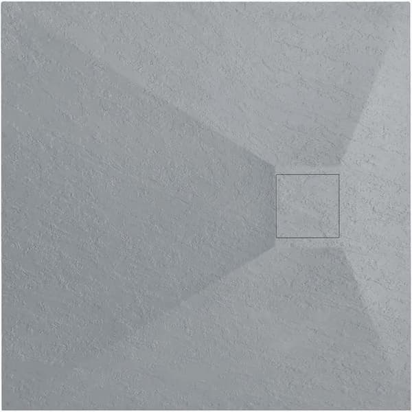 Duschbricka Magnum GRÅ 90x90