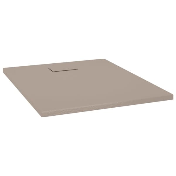 Duschkar SMC brun 100x80 cm