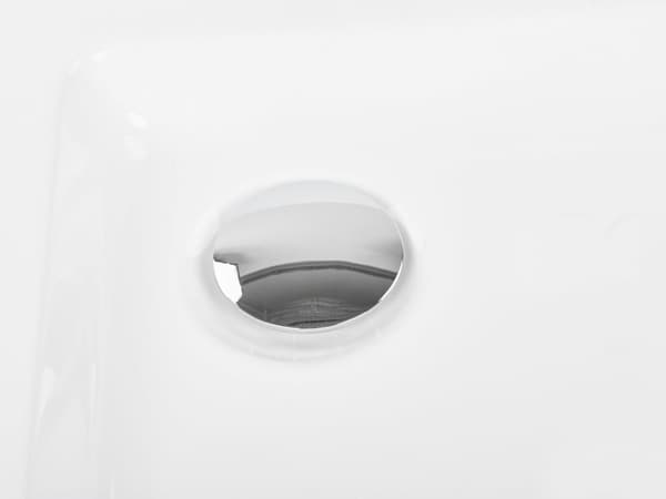 Dusjkar med Avløp Hvit Akryl ABS Syntetisk Materiale 90 x 90 x 7 cm Minimalistisk