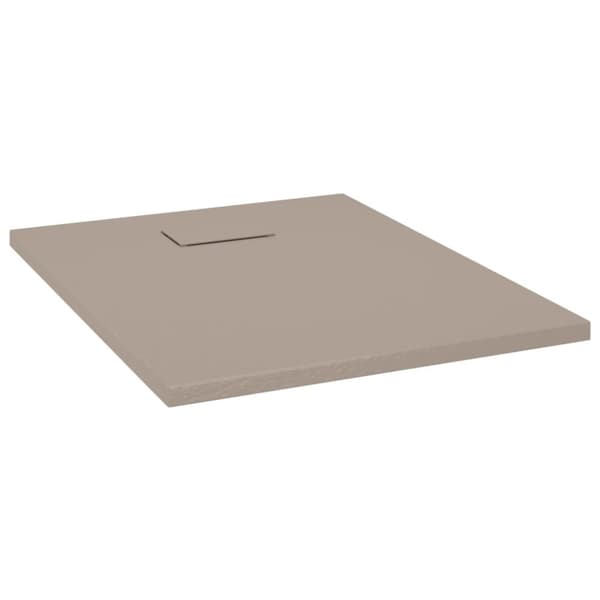 Duschkar SMC brun 90x70 cm