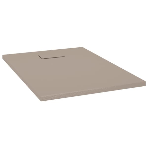Duschkar SMC brun 100x70 cm