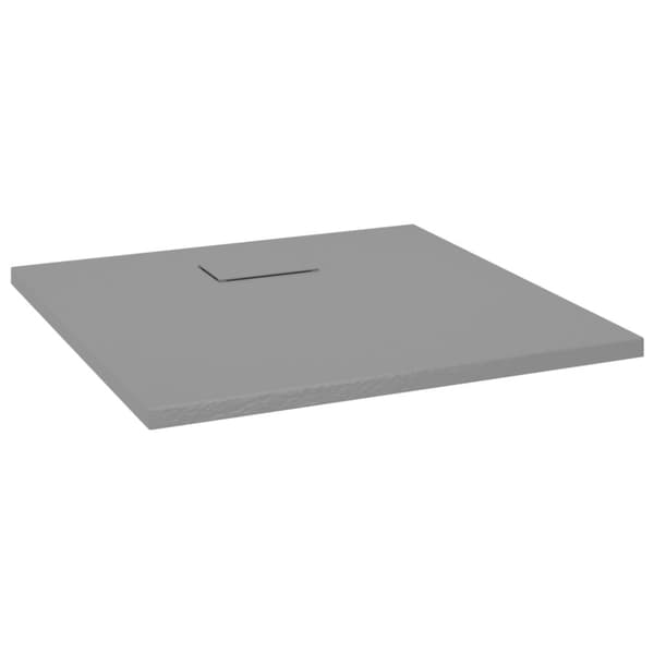 Duschkar SMC grå 80x80 cm