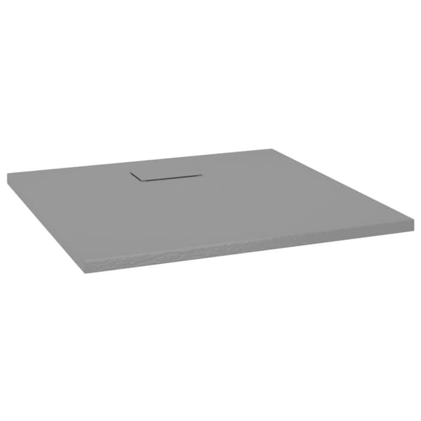 Duschkar SMC grå 90x80 cm