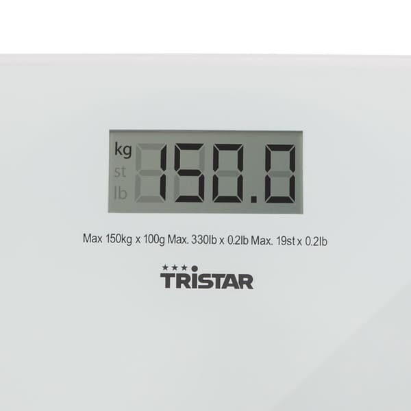 Tristar WG-2419 - LCD - Gennemsigtig - Hvid - CR2032 - Lithium - Glas (WG-2419)