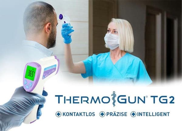 Easypix ThermoGun TG2 Fevertermometer Mätning utan beröring
