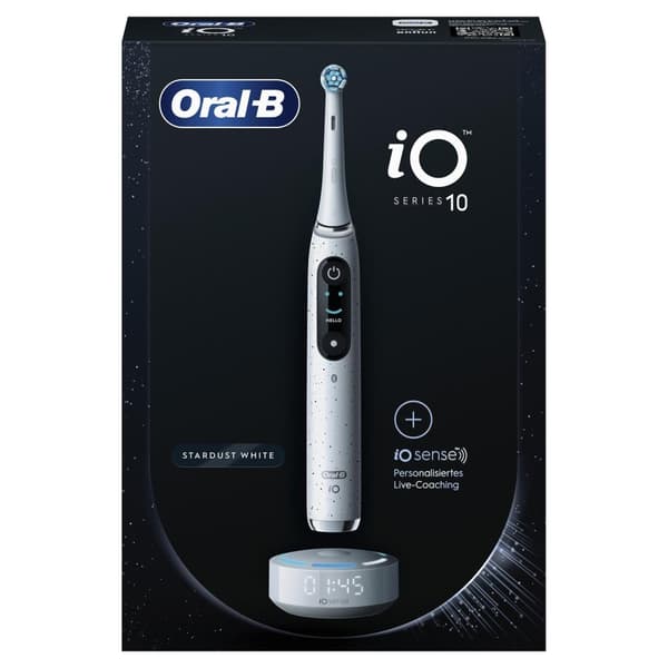 Braun Oral-B iO Series 10 Stardust hvid tandbørste 435457 (435457)