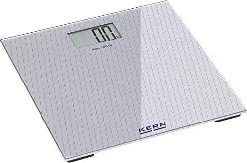 Kern MGD 200K-1L Digital Personvægt Vejeområde (maks.) 180 kg Læsbarhed 100 g Batteridrevet Grå