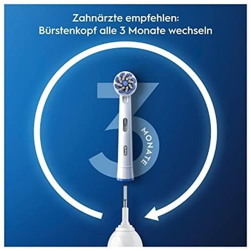 Braun Oral-B Pro 3 3900 Svart/Vit med 2:a handstycket JAS22 tandborste 760765 (760765)