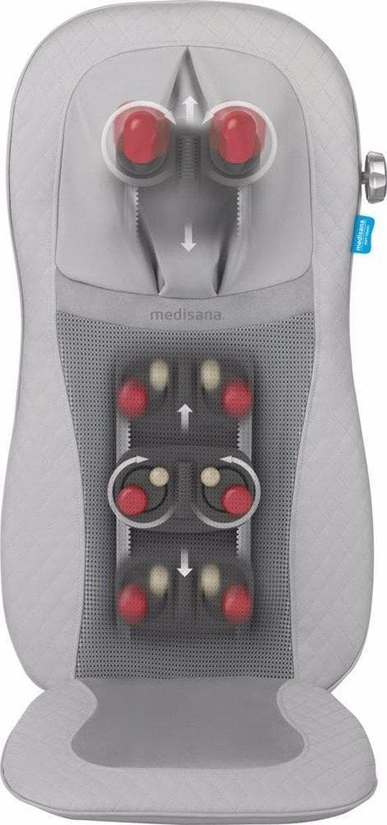 Medisana MCG 810 Shiatsu Massagepude 48 W Grå