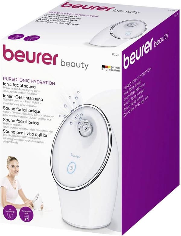Beurer FC72 Facial Sauna - Ansigtsdamper - Ionteknologi