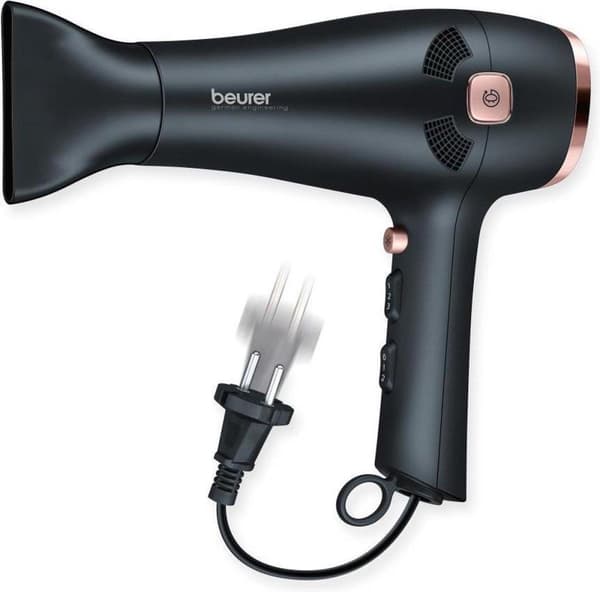 Beurer HC55 - Hårtørrer - Ionteknologi - Ledningsopruller - 2000W