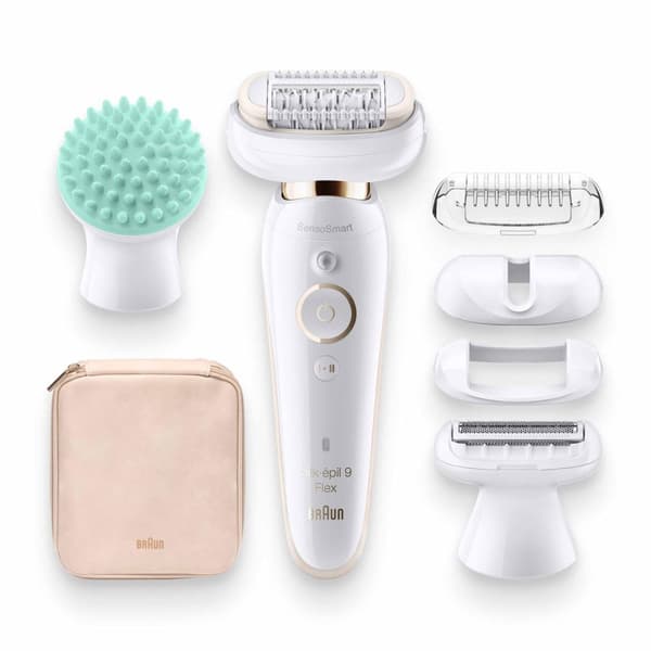 Braun Silk-épil 9 Flex 9-020 Vit/Guld - Epilator