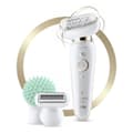 Miniatyrbild 1 av 8: Braun Silk-épil 9 Flex 9-020 Vit/Guld - Epilator