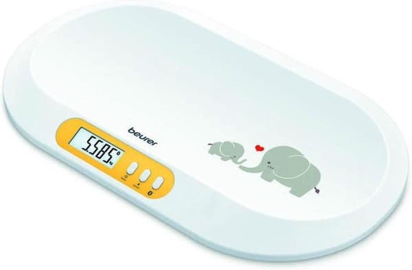 Beurer BY90 - Vauvan vaaka - 20kg - LCD-näyttö - Mittanauha