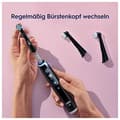 Miniatyrbild 6 av 6: Braun Oral-B borsthuvuden iO skonsam rengöring Svart 2 ersättningsborstar 418993 (418993)